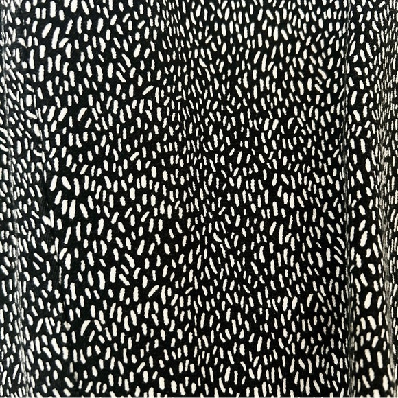 Talbots Chatham Ankle Pants Black and White Falling Lines Print size 16W Petite - Picture 6 of 16